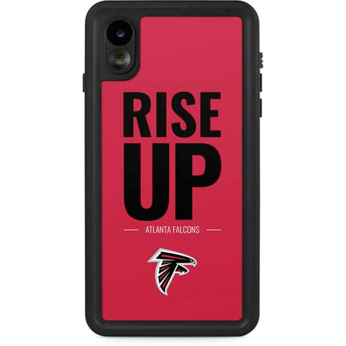 NFL Atlanta Falcons Team Motto iPhone XR Waterproof Case