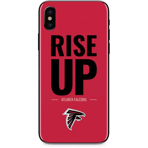 NFL Atlanta Falcons Team Motto iPhone XS Skin