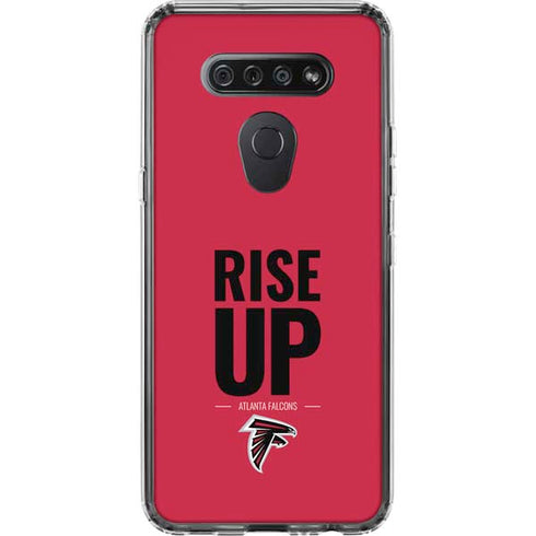 NFL Atlanta Falcons Team Motto LG K51/Q51 Clear Case