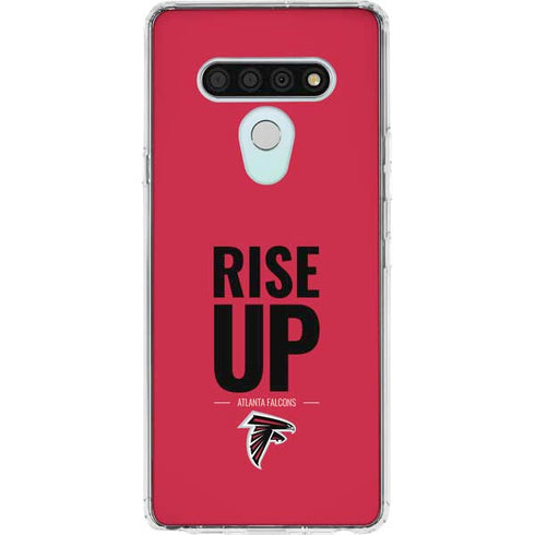 NFL Atlanta Falcons Team Motto LG Stylo 6 Clear Case