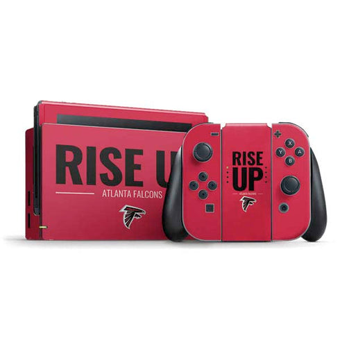 NFL Atlanta Falcons Team Motto Nintendo Switch Bundle Skin