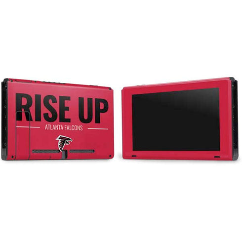 NFL Atlanta Falcons Team Motto Nintendo Switch Bundle Skin