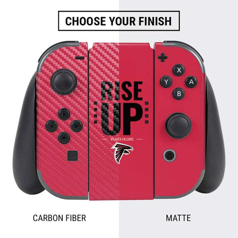 NFL Atlanta Falcons Team Motto Nintendo Switch Bundle Skin