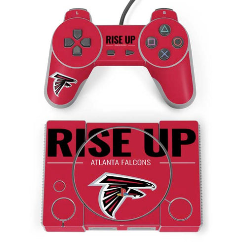 NFL Atlanta Falcons Team Motto PlayStation Classic Bundle Skin