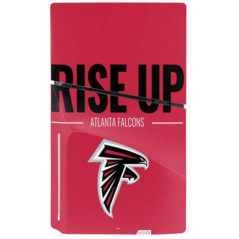 NFL Atlanta Falcons Team Motto PS5 Slim Disk Console Skin