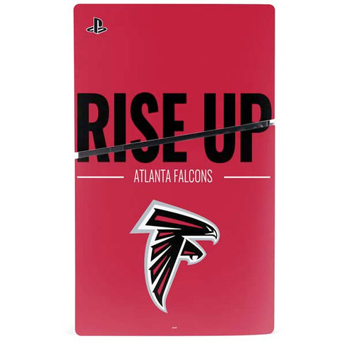 NFL Atlanta Falcons Team Motto PS5 Slim Digital Edition Bundle Skin