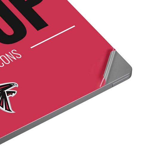 NFL Atlanta Falcons Team Motto Universal Laptop 12in (9.8 x 6.8in) Skin