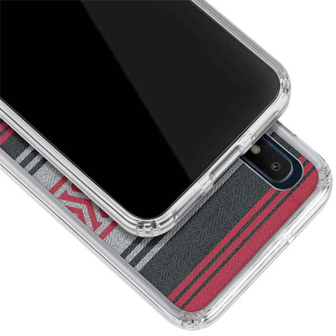 NFL Atlanta Falcons Trailblazer Galaxy A10e Clear Case