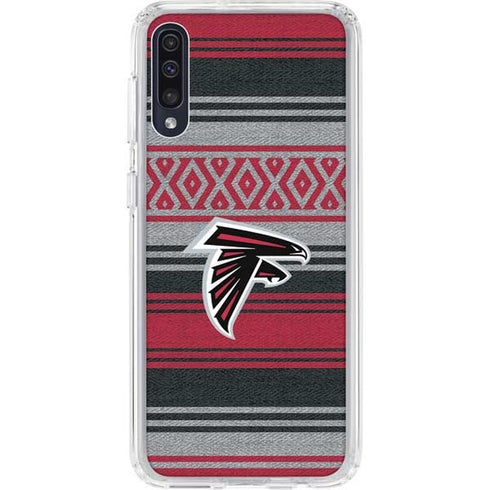 NFL Atlanta Falcons Trailblazer Galaxy A50 Clear Case