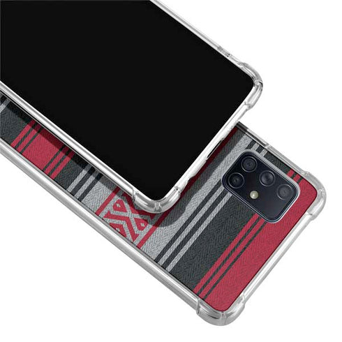 NFL Atlanta Falcons Trailblazer Galaxy A71 5G Clear Case