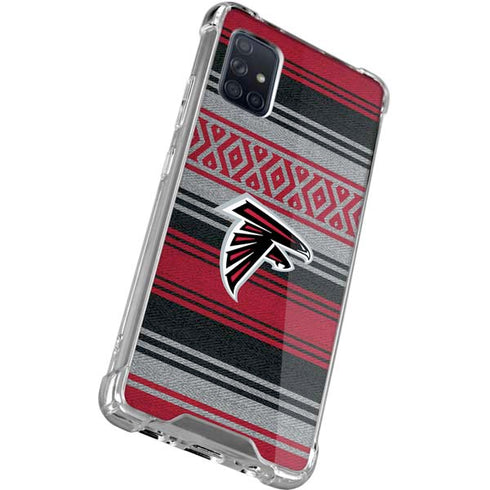 NFL Atlanta Falcons Trailblazer Galaxy A71 5G Clear Case