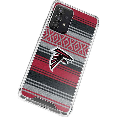 NFL Atlanta Falcons Trailblazer Galaxy A72 5G Clear Case