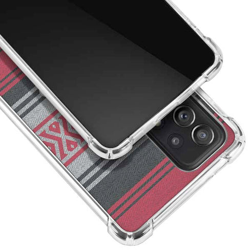 NFL Atlanta Falcons Trailblazer Galaxy A72 5G Clear Case