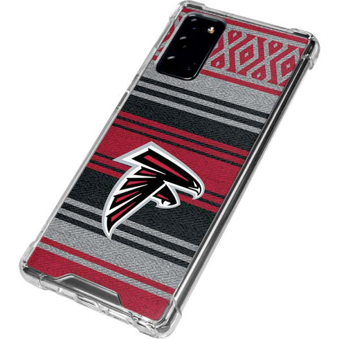 NFL Atlanta Falcons Trailblazer Galaxy Note20 5G Clear Case