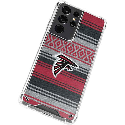 NFL Atlanta Falcons Trailblazer Galaxy S21 Ultra 5G Clear Case