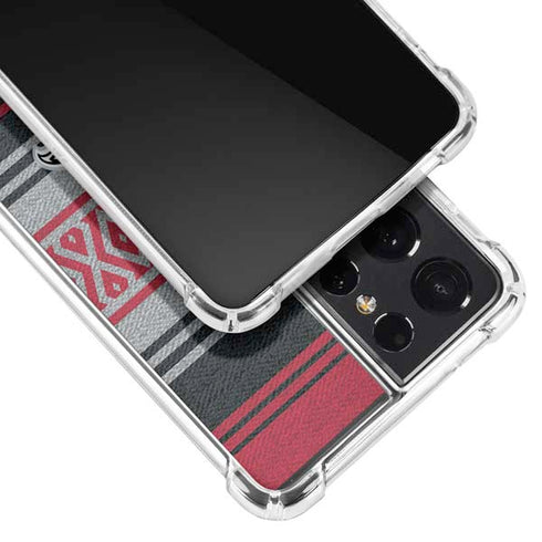 NFL Atlanta Falcons Trailblazer Galaxy S21 Ultra 5G Clear Case