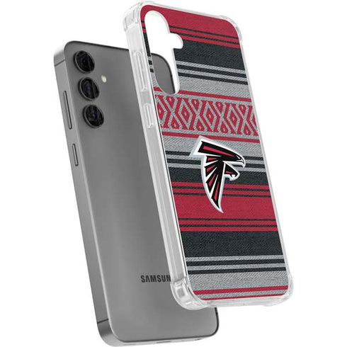 NFL Atlanta Falcons Trailblazer Galaxy S24 Plus Clear Case