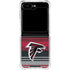 NFL Atlanta Falcons Trailblazer Galaxy Z Flip5 5G Clear Case