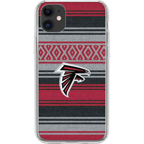 NFL Atlanta Falcons Trailblazer iPhone 11 Clear Case