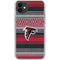 NFL Atlanta Falcons Trailblazer iPhone 11 Clear Case