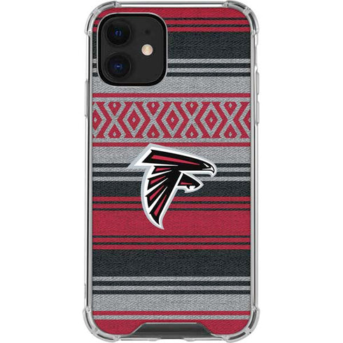NFL Atlanta Falcons Trailblazer iPhone 12 Mini Clear Case