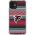 NFL Atlanta Falcons Trailblazer iPhone 12 Mini Clear Case
