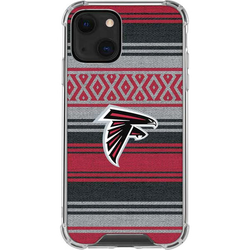 NFL Atlanta Falcons Trailblazer iPhone 13 Mini Clear Case