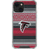 NFL Atlanta Falcons Trailblazer iPhone 13 Mini Clear Case