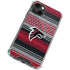 NFL Atlanta Falcons Trailblazer iPhone 13 Mini Clear Case