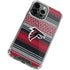 NFL Atlanta Falcons Trailblazer iPhone 13 Pro Max Clear Case