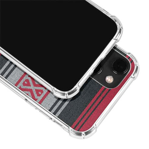 NFL Atlanta Falcons Trailblazer iPhone 15 Plus Clear Case