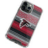NFL Atlanta Falcons Trailblazer iPhone 15 Pro Clear Case