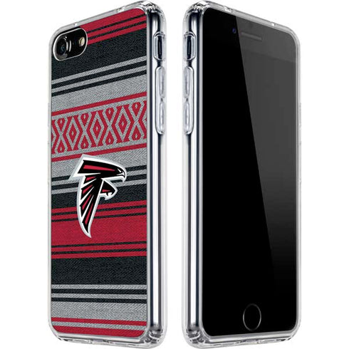 NFL Atlanta Falcons Trailblazer iPhone SE (2nd & 3rd Gen) Clear Case