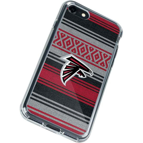 NFL Atlanta Falcons Trailblazer iPhone SE (2nd & 3rd Gen) Clear Case