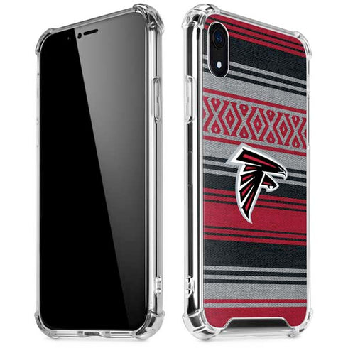 NFL Atlanta Falcons Trailblazer iPhone XR Clear Case