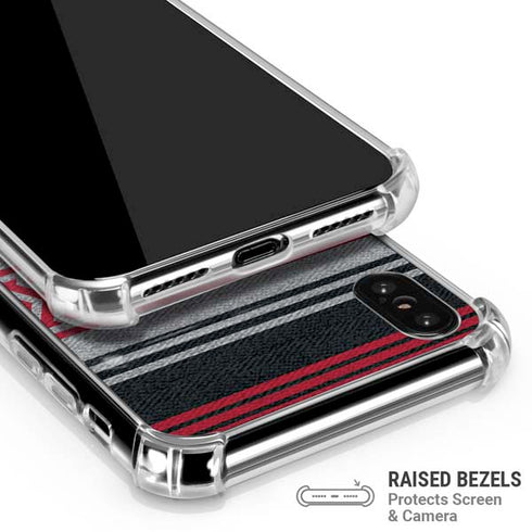 NFL Atlanta Falcons Trailblazer iPhone XS Max Clear Case