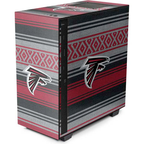 NFL Atlanta Falcons Trailblazer NZXT H510 Compact ATX Mid-Tower Case Skin