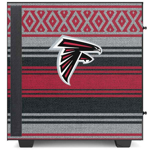 NFL Atlanta Falcons Trailblazer NZXT H510 Compact ATX Mid-Tower Case Skin