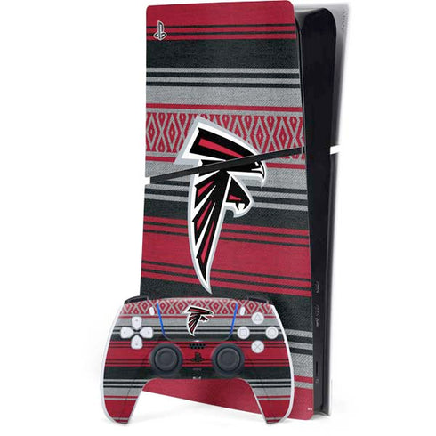 NFL Atlanta Falcons Trailblazer PS5 Slim Digital Edition Console Skin
