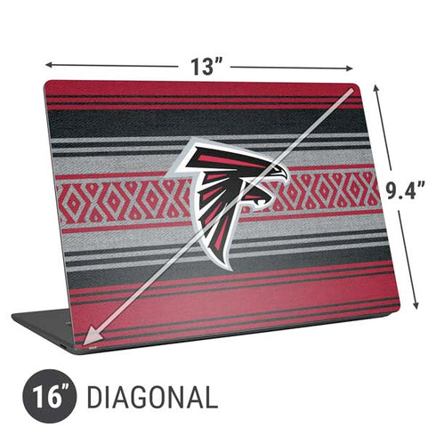 NFL Atlanta Falcons Trailblazer Universal Laptop 16in (13 x 9.4in) Skin