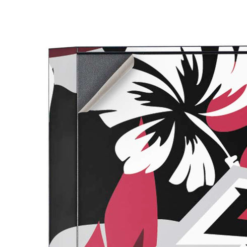 NFL Atlanta Falcons Tropical Print Corsair 4000D Tempered Glass Mid-Tower ATX Case Skin