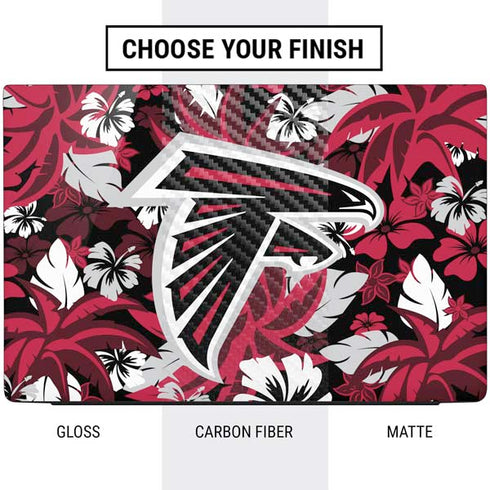 NFL Atlanta Falcons Tropical Print Dell Vostro Skin