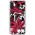 NFL Atlanta Falcons Tropical Print Galaxy A10e Clear Case