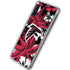 NFL Atlanta Falcons Tropical Print Galaxy A10e Clear Case