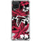 NFL Atlanta Falcons Tropical Print Galaxy A12 Clear Case