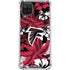 NFL Atlanta Falcons Tropical Print Galaxy A12 Clear Case