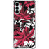 NFL Atlanta Falcons Tropical Print Galaxy A13 5G Clear Case