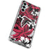 NFL Atlanta Falcons Tropical Print Galaxy A13 5G Clear Case