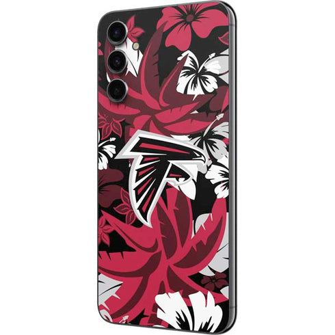 NFL Atlanta Falcons Tropical Print Galaxy A14 5G Skin