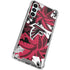 NFL Atlanta Falcons Tropical Print Galaxy A15 5G Clear Case